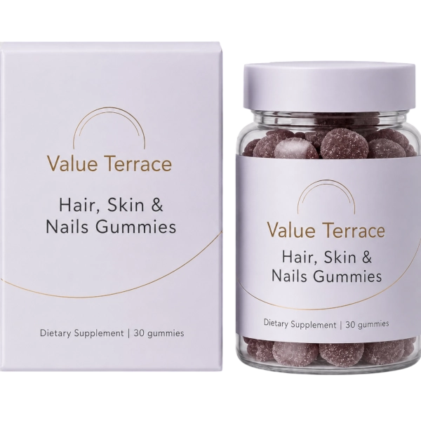 Value Terrace 1 Hair, Skin & Nails Gummies